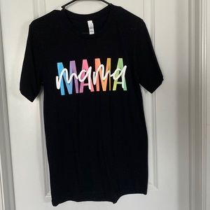Rainbow mama tee